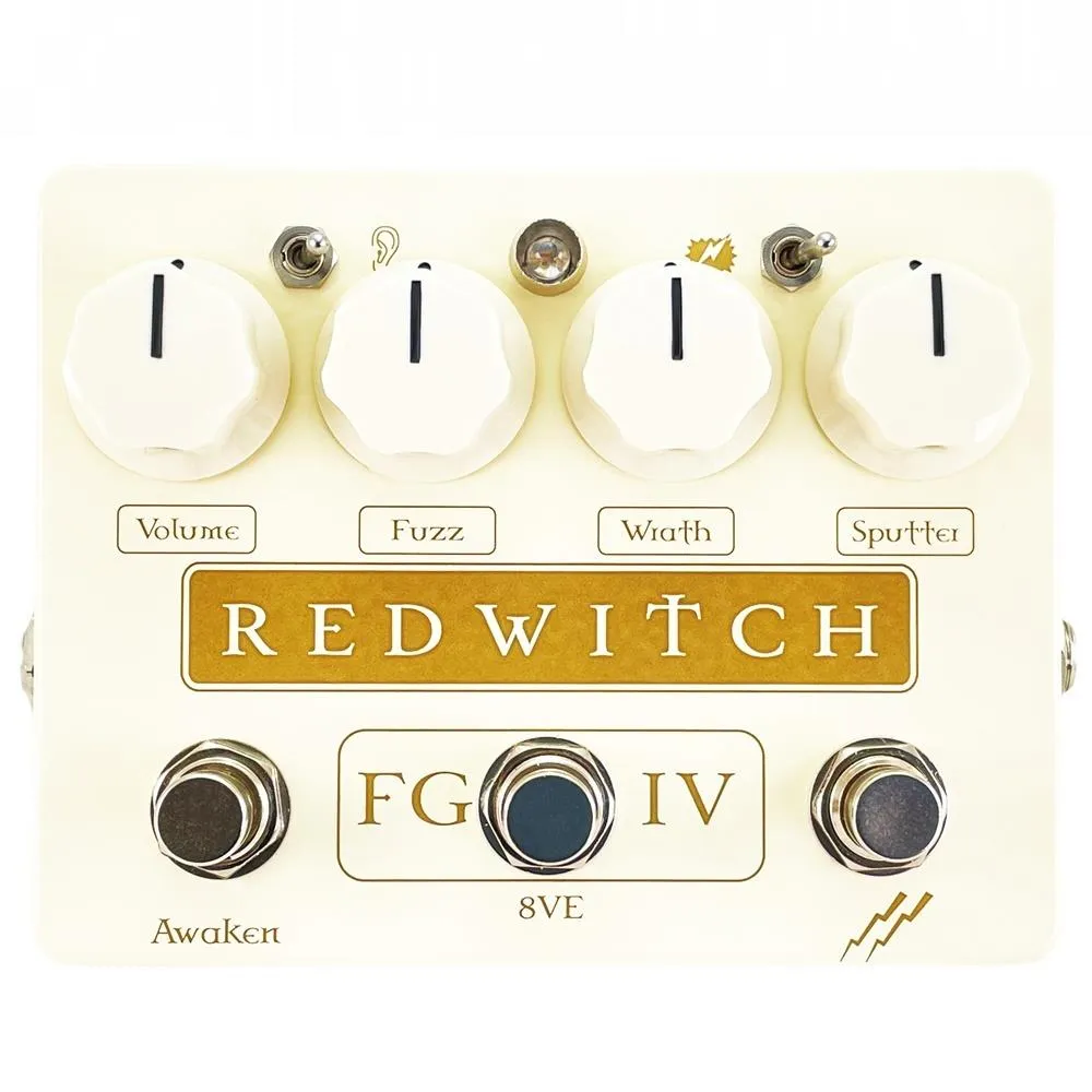 Red Witch Fuzz God IV Fuzz Effects Pedal