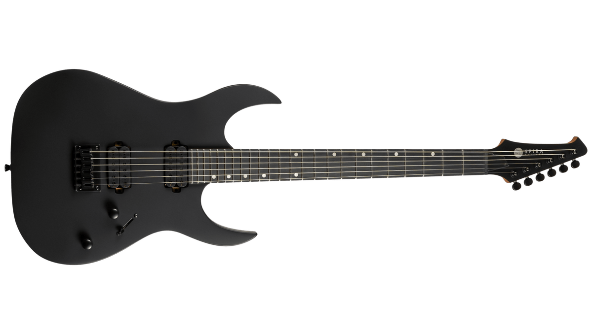 Spira S-400 MBK Electric Guitar - Shred Machine - Satin Black