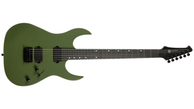 Spira S-400 MGR Electric Guitar - Shred Machine - Satin Dark Green