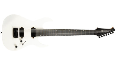 Spira Guitars S-407-MWH 7 String Electric Guitar - Satin White