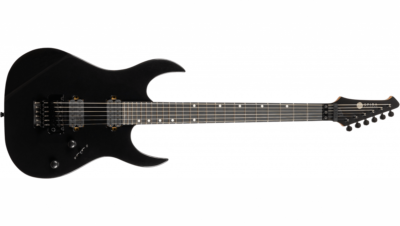 Spira S-420-BK Electric Guitar Shred Machine - Metallic Black - Locking Tremolo