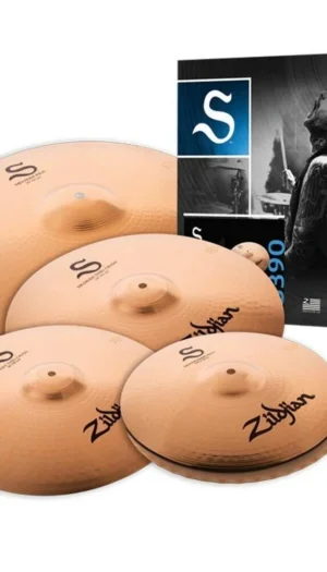 Zildjian S Series Performer 5-piece Cymbal Set 14" Hats 16 + 18" crash 20" ride