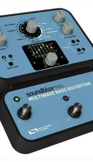Source Audio SA141 Soundblox Pro Multiwave Bass Distortion Guitar Effect Pedal