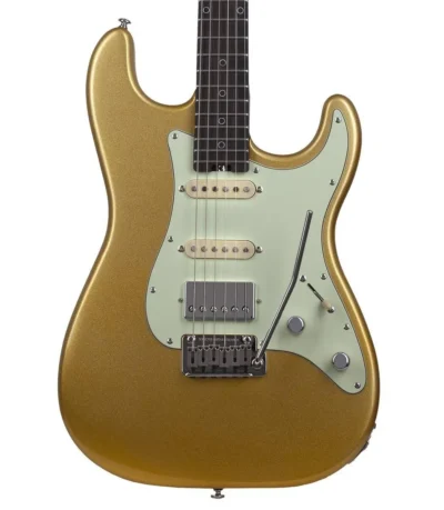 Schecter Nick Johnston Traditional 10th Anniversary HSS Atomic Saffron