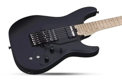 Schecter SCH1285 Sun Valley Super Shredder FR S Electric Guitar - Satin Black