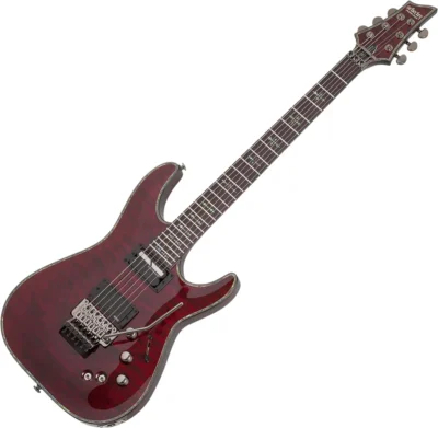 Schecter Hellraiser C-1 Floyd Rose + Sustainiac Electric Guitar Fact 2nd