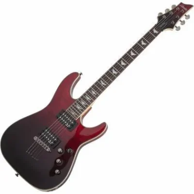 Schecter SCH-2034 6 String  Electric Guitar Omen Extreme-6 Blood Burst Finish