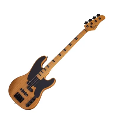 Schecter SCH-2848 Model-T Session 4-String RH Electric Bass - Aged Natural Satin
