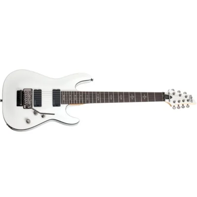 Schecter SCH3250 Demon-7 FR Vintage White 7 String Electric Guitar
