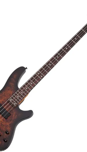 Schecter  C-4 Standard 4 String Electric Bass - Tobacco Burl