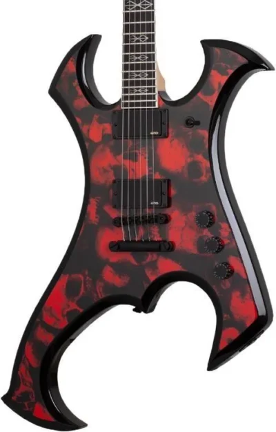 Wylde Audio Berzerker Blood Skull Electric Guitar