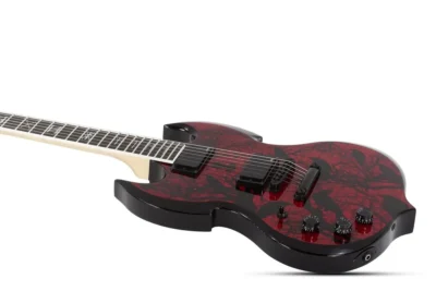 Wylde Audio Left Handed Barbarian Electric Guitar - Blood Raven