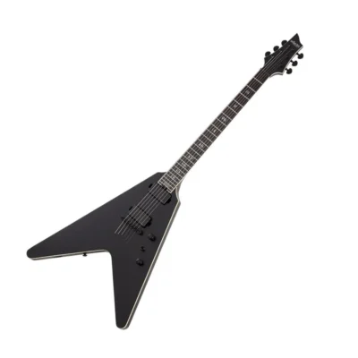 Schecter V-1 SLS Elite "EVIL TWIN" SBK electric Guitar Balance owing