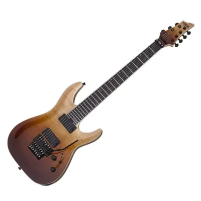 Schecter C-7 FR SLS Elite 7-String Electric Guitar  Antique Fade Burst RRP $3059