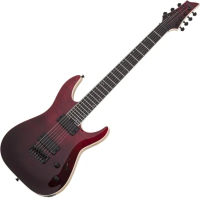 Schecter SCH-1372 7 String  C-7 SLS Elite Series Electric Guitar - Blood Burst