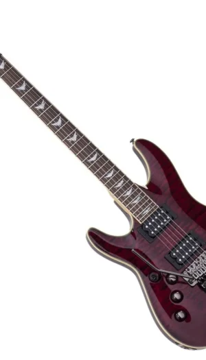 Schecter Omen Extreme-6 Electric Guitar Left Handed Floyd rose Black Cherry