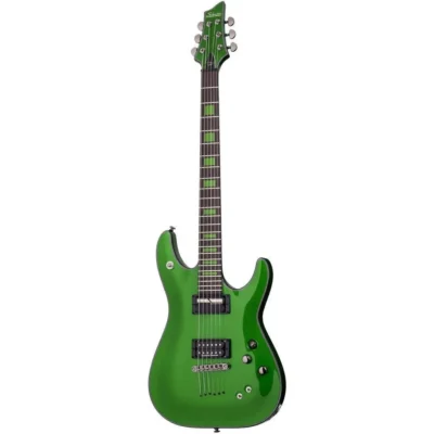 Total sale $ 2299- Paid Deposit $459.80 Schecter Kenny Hickey C-1 EX S Artist Signature Electric Guitar in Steele Green