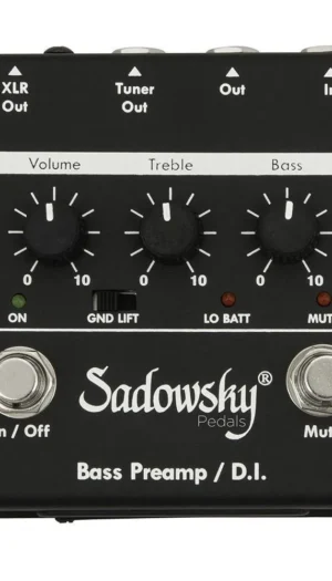 Sadowsky Outboard Bass Preamp / DI Pedal  SBP1-V2