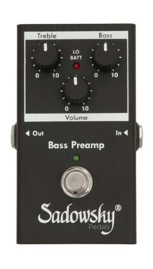 Sadowsky Outboard Bass Preamp Pedal  SBP2-V2