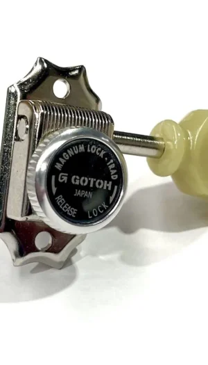 Gotoh SD90 Vintage MGT Locking Tuning Keys (set of 6) - Nickel