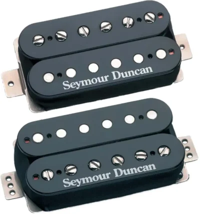 Seymour Duncan F-Spaced Hot Rodded Trembucker / Humbucker Pickup Set Black