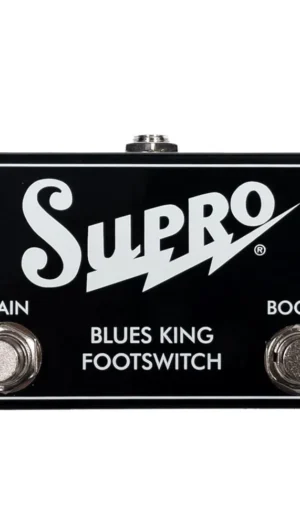 Supro Blues King Footswitch Gain and Boost Footswitch Includes TRS cable