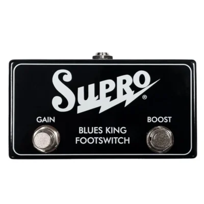Supro Blues King Footswitch Gain and Boost Footswitch Includes TRS cable