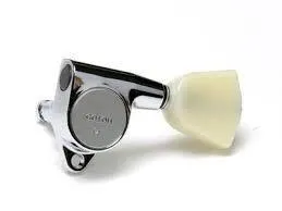 Gotoh SG301-P4N 'Grover Style' Tuning Keys (set of 6) - 3 a Side - Chrome