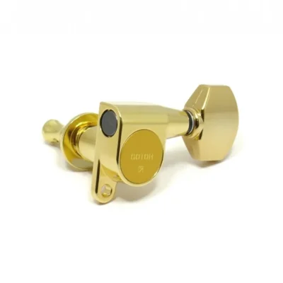 Gotoh SG360 'Schaller Style' Tuning Keys (set of 6 in line) - Gold