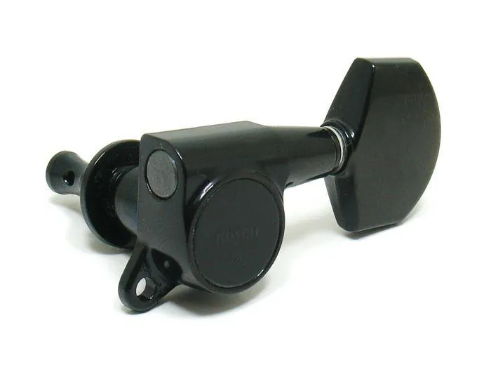 Gotoh SG381 Tuning Keys Set of 7 in Line - Black