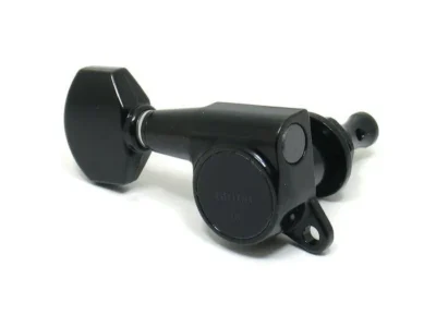 Gotoh SG381 Left Hand  Tuning Keys (set of 6 in line) – Black