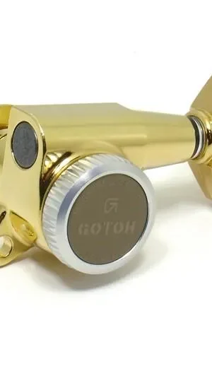 Gotoh 7-String Locking Tuners - 7 in line gold