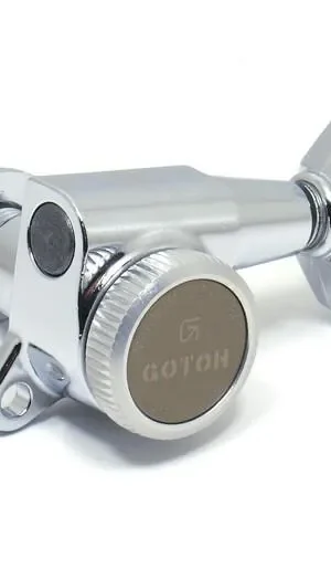 Gotoh SG381 MGT '3 a Side' Locking Tuning Keys (set of 6) - Extra Long - Chrome