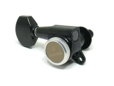 Gotoh Locking Left Hand  - Reverse Headstock - 7 inline Tuning Keys Black