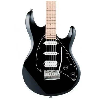 Sterling by Music Man SUB Silo3 Electric Guitar  Black  HSS Tremolo Silo