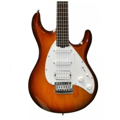 Sterling by Music Man SUB Silo3 Electric Guitar Tobacco Sunburst HSS Trem  Silo