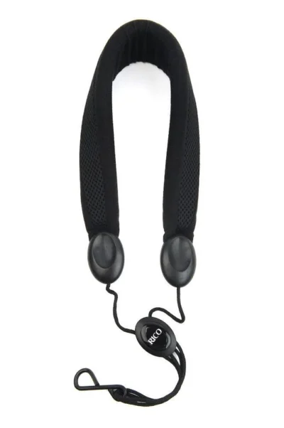 Rico Padded Saxophone Strap, Tenor/Baritone, Metal Hook