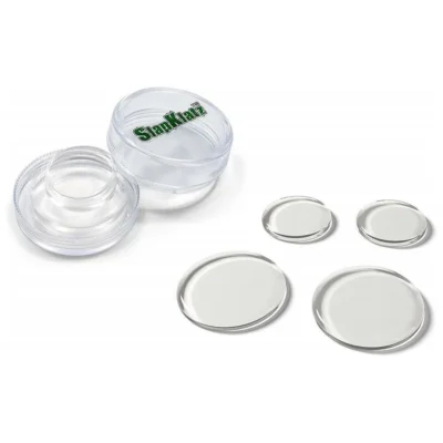 SlapKlatz - Clear | Superior Drum Gel Dampeners in 2 Sizes | FREE case included