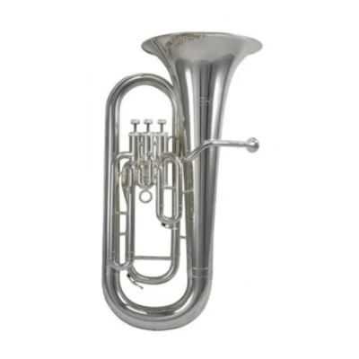 Schagerl SLBH800S Bb 3-Valve Baritone Horn - Silver Plated with Case Inc Freight