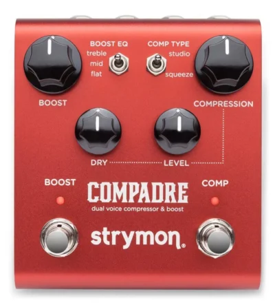 Strymon Compadre Dual Voice Compressor & Boost Effects Pedal