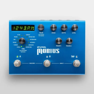 Strymon Mobius Multidimensional Modulation  Guitar Effects Pedal