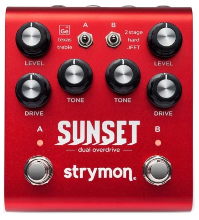 Strymon Sunset Dual Overdrive Effects Pedal