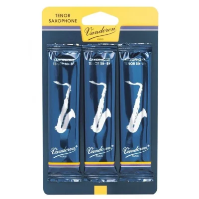 Vandoren SR223/3 Tenor Sax Traditional Reeds Strength 3 , 3 Reeds