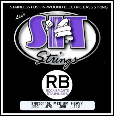 S.I.T Strings Electric Bass Guitar Rock Brights Stainless Steel 50 - 110 SIT