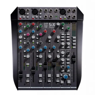 Solid State Logic SiX 6-channel Desktop Analog Mixer with 2 SuperAnalogue Mic Preamps
