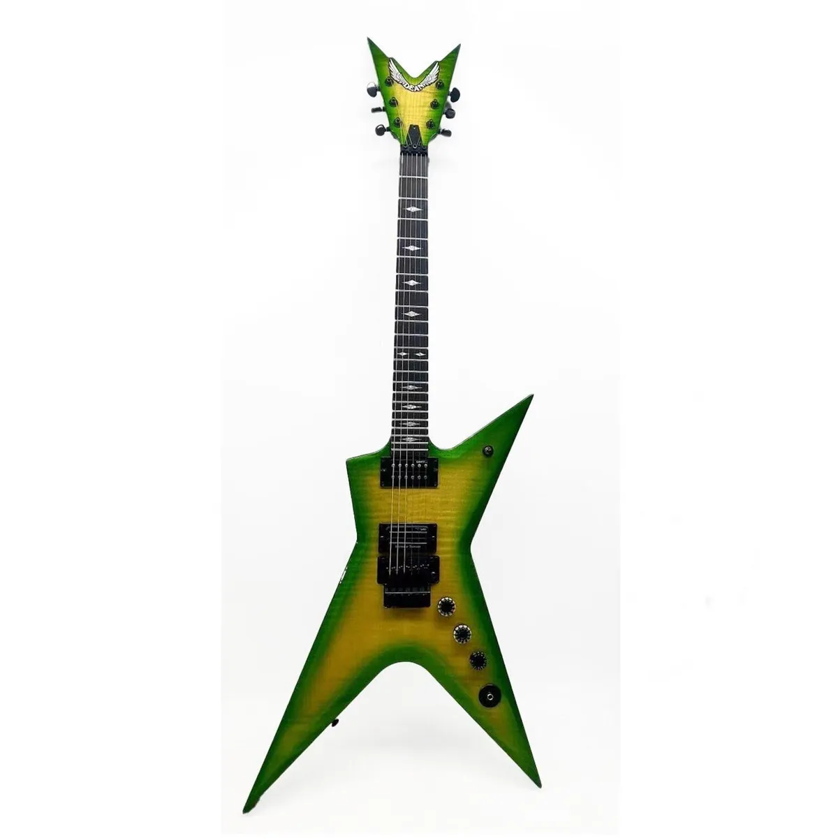 Dean Stealth Floyd Flame Dime Slime - ELECTRIC GUITAR with Case