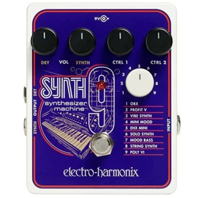 Electro-Harmonix SYNTH 9 Synthesizer Machine Guitar Effects Pedal