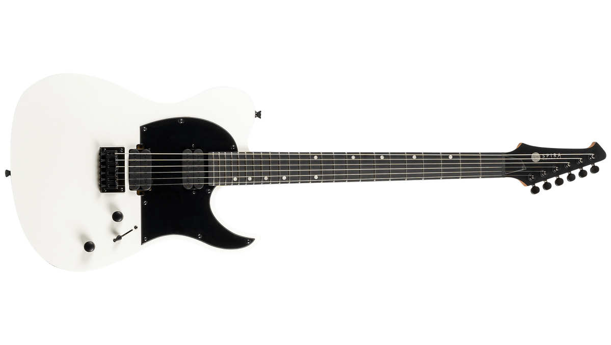 Spira T-400-MWH Electric Guitar - Satin White