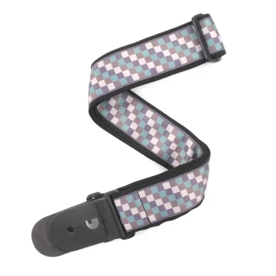 D'addario Planet Waves T20W1411 2-Inch Checkerboard Guitar Strap - Camo