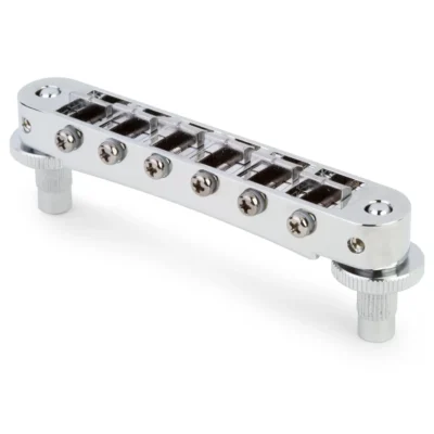TonePros T3BP Tune-o-matic Bridge Small Posts Notched saddles